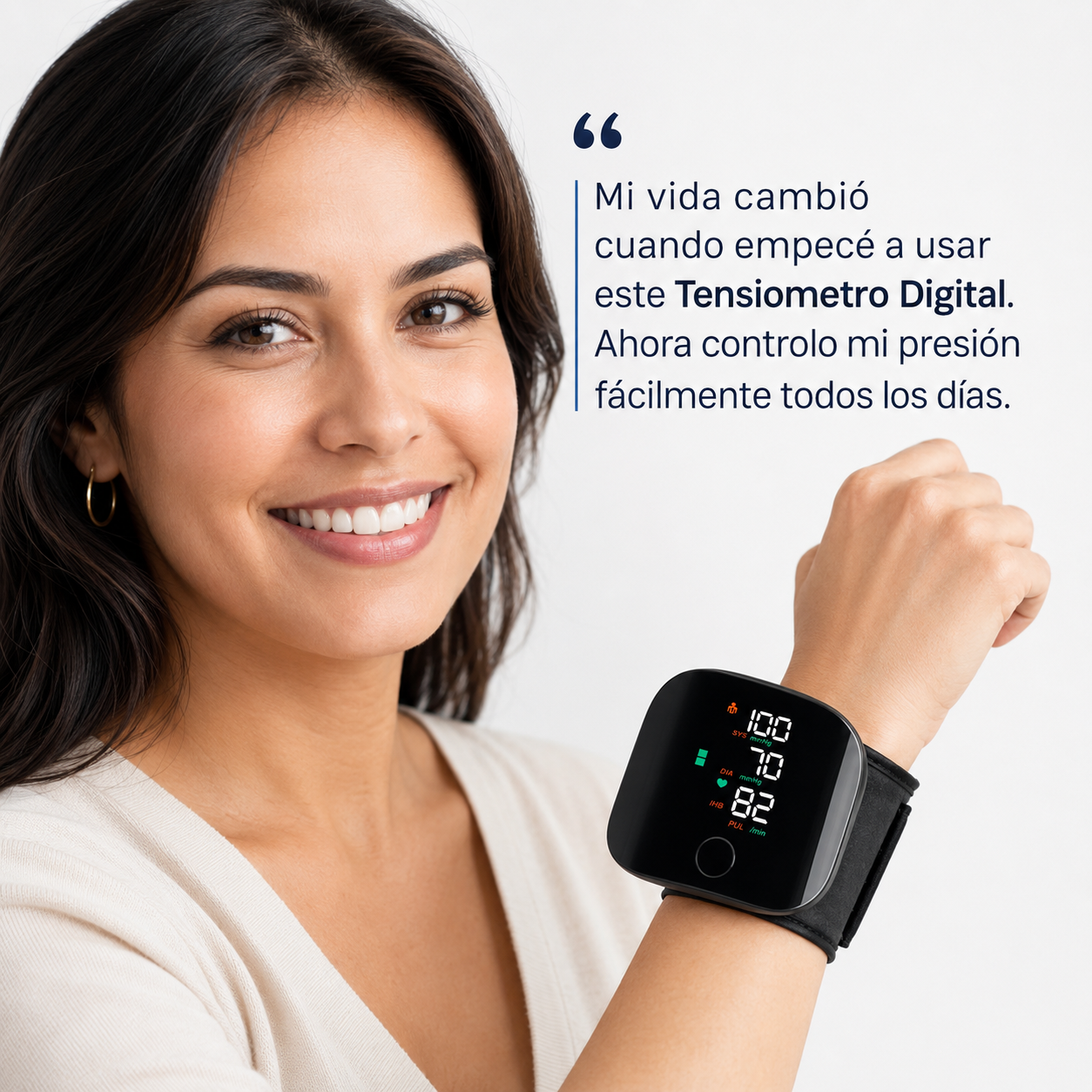 Tensiómetro Digital de Muñeca Pro - Precisión Médica en Tu Hogar