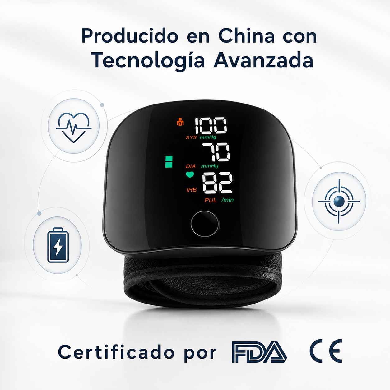 Tensiómetro Digital de Muñeca Pro - Precisión Médica en Tu Hogar